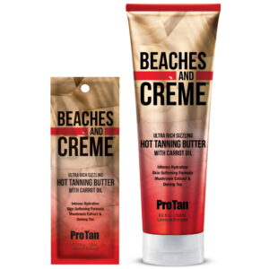 Pro Tan Beaches and Creme Ultra Rich Hot Tanning Butter with Carrot Oil (250ml)